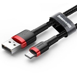 Baseus Cafule | Kabel USB - Lightning do iPhone 6 7 8 X 2.4A 50cm