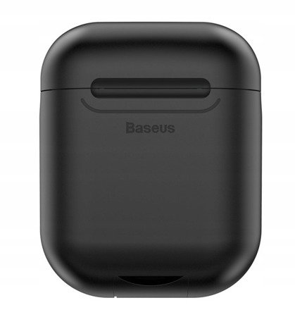 Baseus Airpods Wireless charger case | Silikonowe etui ochronne na słuchawki Apple Airpods z funkcją ładowania bezprzewodowego Qi EOL